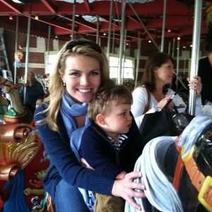 Heather Nolte and her son