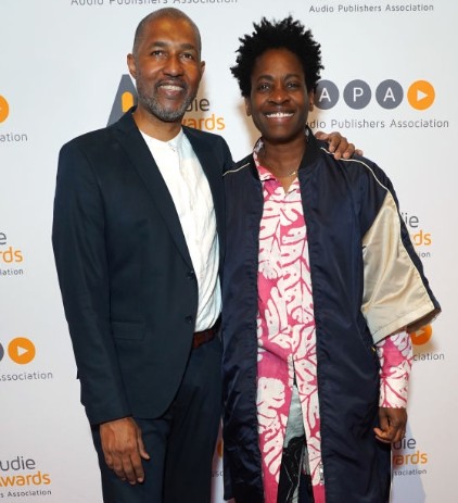 Dion Graham and his co-star Jacqueline Woodson