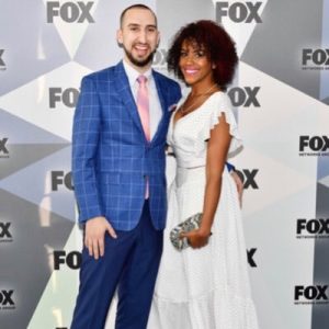 Nick Wright and his wife Danielle Wright