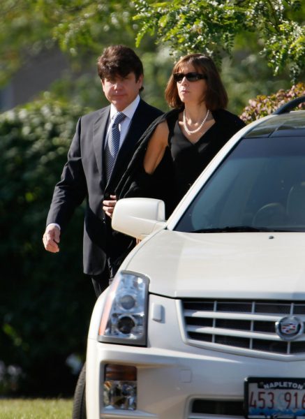 Rod Blagojevich with the car