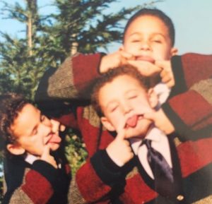 Klay Thompson and his brothers