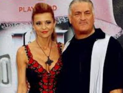 Evanka Franjko with her husband 