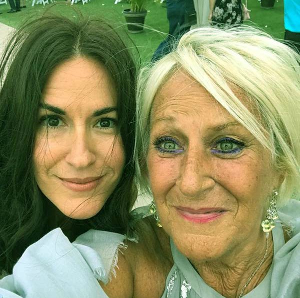 Brooke Daniels' mother Penny and daughter click selfie