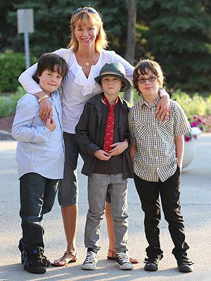 Francis Greco's ex-wife Holly and their children