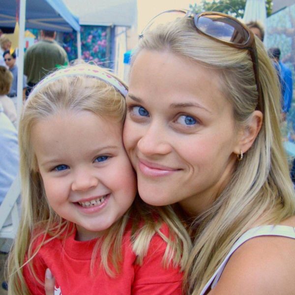 Ava Elizabeth Phillipp pictured with her mother's childhood 