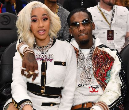 Kody Cephus' father Offset and his stepmother Cardi B