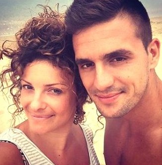 Dragana Vukanac and her husband Dusan Tadic