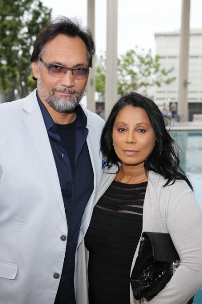 Jimmy Smits and his late ex-wife Barbara Smits