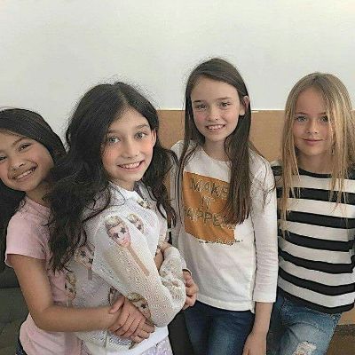 Christina Pimenova and her friends
