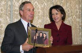 Susan Brown and husband Mike Bloomberg