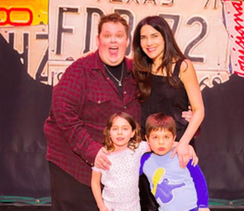 Lahna Turner with her late ex-husband Ralphie May and children