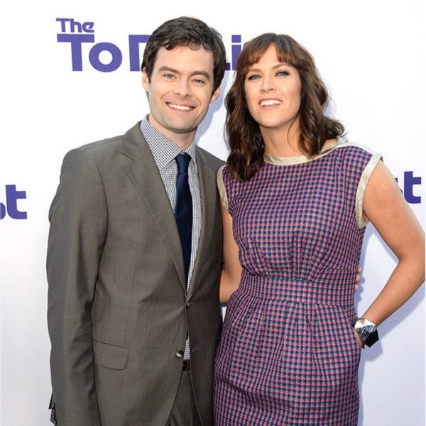 Maggie Kelly and her ex-husband Bill Hader 