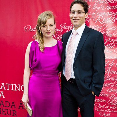 Sarah Polley and her husband David Sandomirski