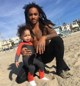 Corde Broadus and his son Zion