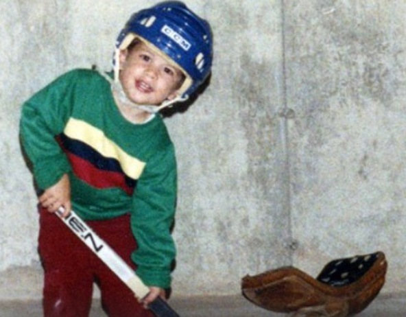 Sidney Crosby as a child