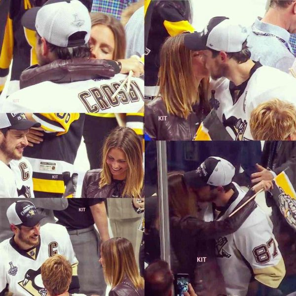 Sidney Crosby shares romantic moment with girlfriend