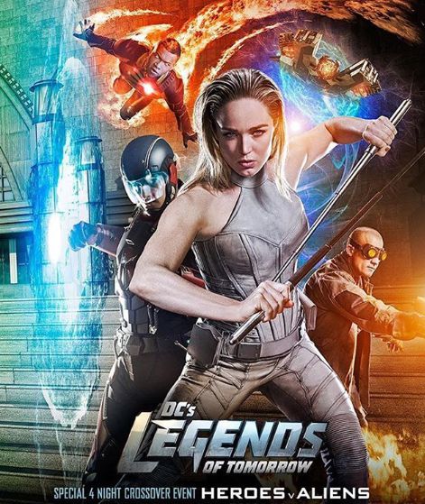 Amy Pemberton in Legends of Tomorrow poster