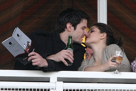 James Rafferty tries to kiss his ex-girlfriend Eve Hewson