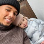 Thilo Kehrer and his daughter