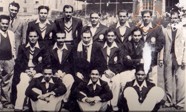 Vinoo Mankad was selected for his debut series against England in 1946