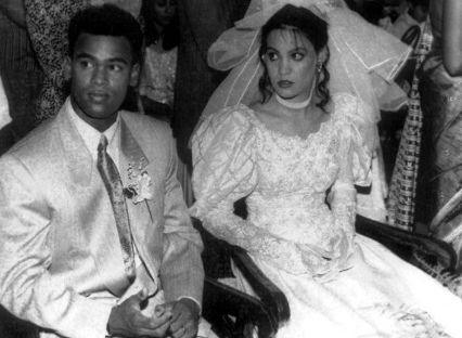 Vinod Cambry and his first wife Noella Lewis