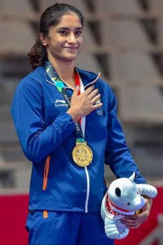 Vinesh Phogat and her gold medals at Yasar Dogu in 2019