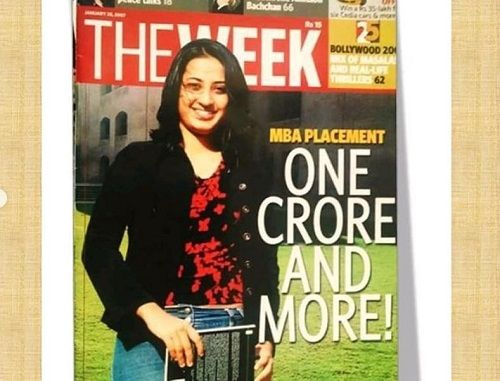 Vineeta Singh's story was featured in The Weekly in 2007