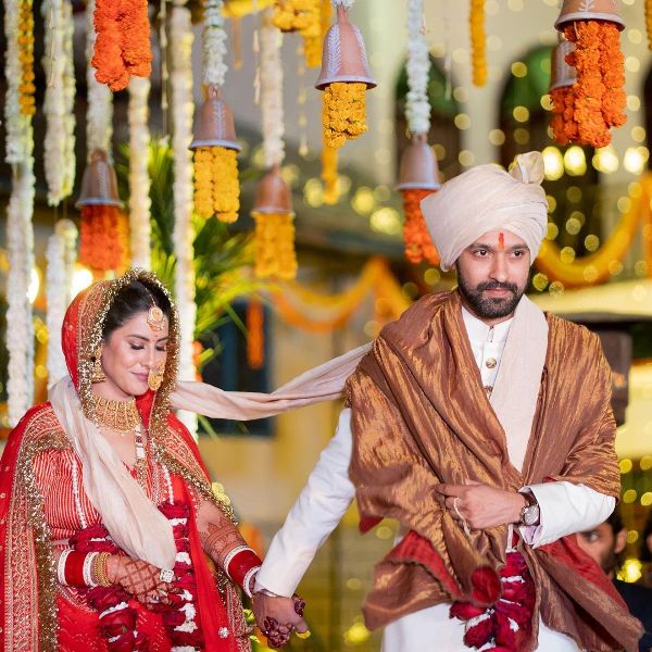 Wedding photo of Vikrant Massey and Sheetal Thakur