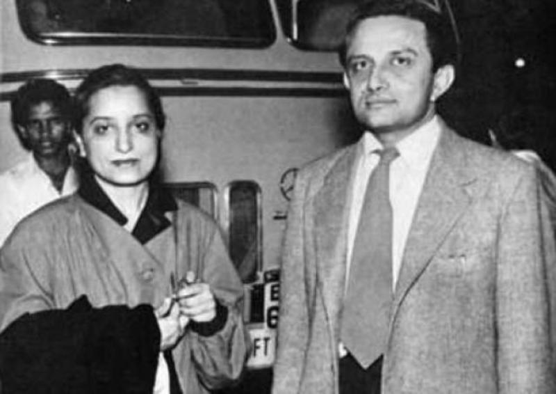 Vikram Sarabhai and Kamla Chowdhury