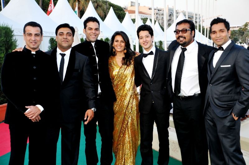 Actor Vikramaditya Motwane with Udaan at Cannes Film Festival