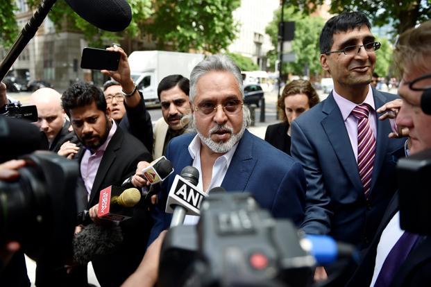 Vijay Mallya in London court after being granted bail in extradition case against him