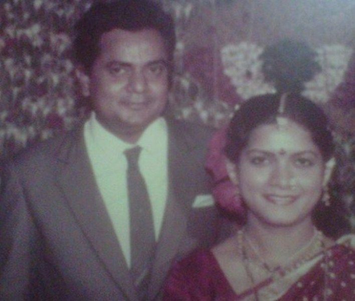 Vijay Chavan and his wife