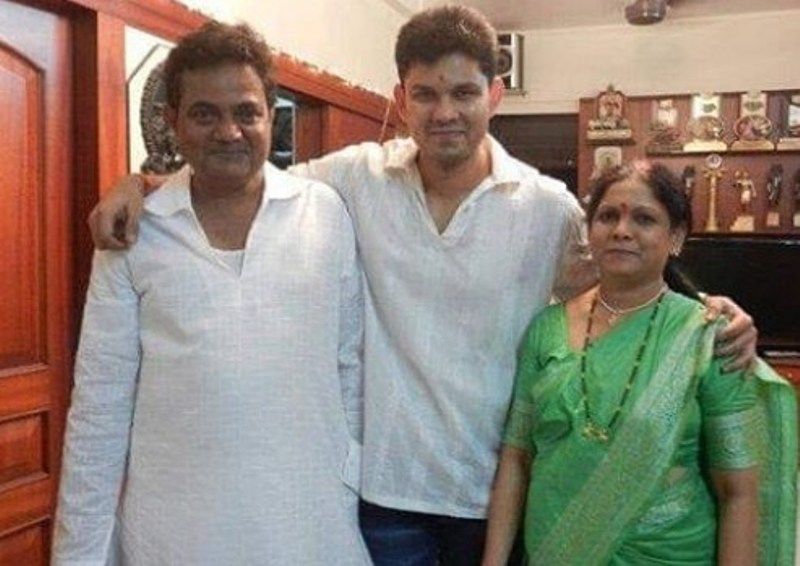 Vijay Chavan and his family