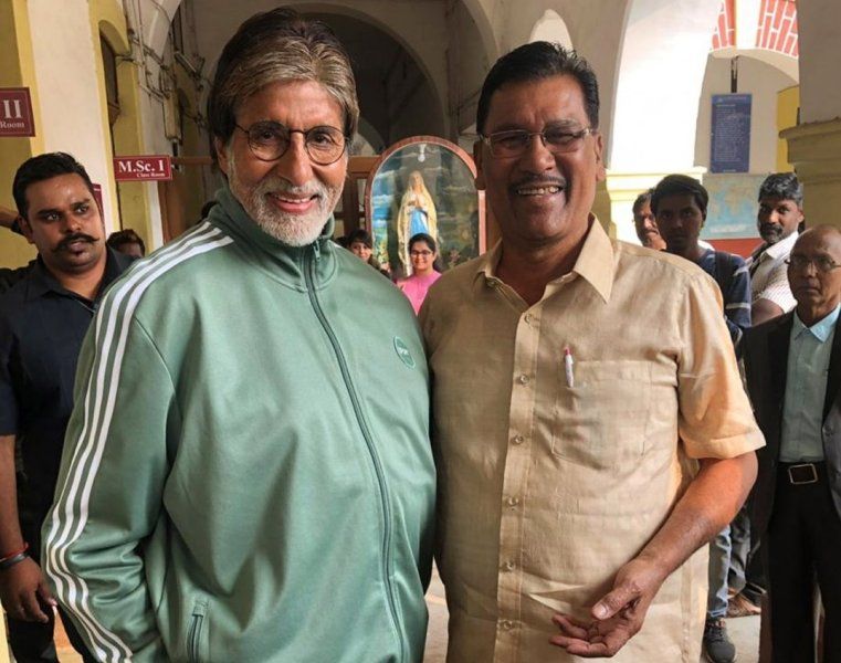 Vijay Barse and Amitabh Bachchan