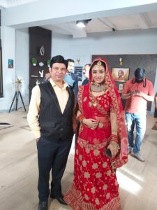 Shantanu with actress Payal Ghosh
