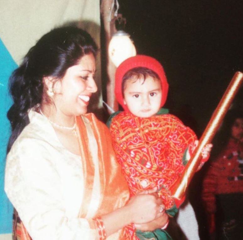 Childhood Photos of Vedika Bhandari