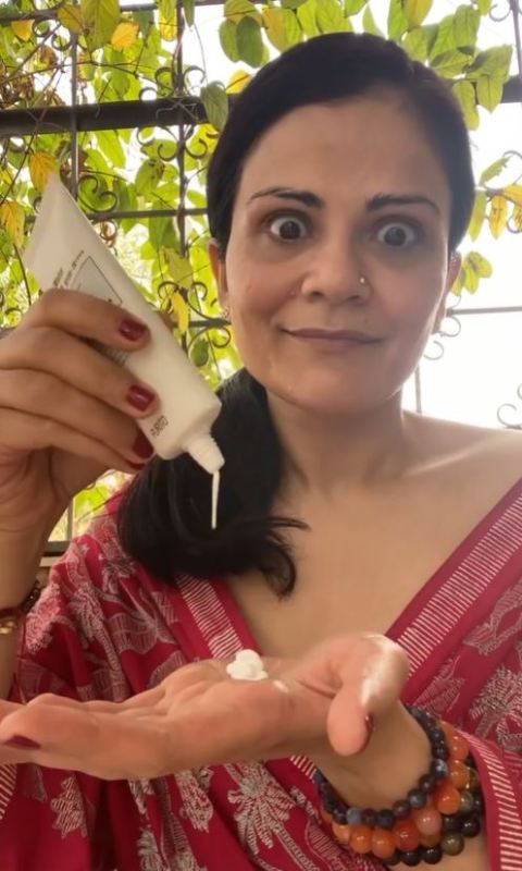 Products endorsed by Vasudha Rai on her Instagram account