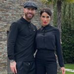 Sergio Ramos and wife