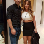 Sergio Aguero and girlfriend Karina