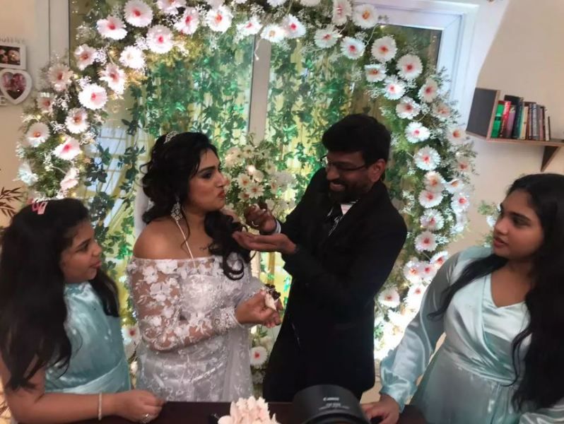 Wedding of Vanitha Vijayakumar and Peter Paul