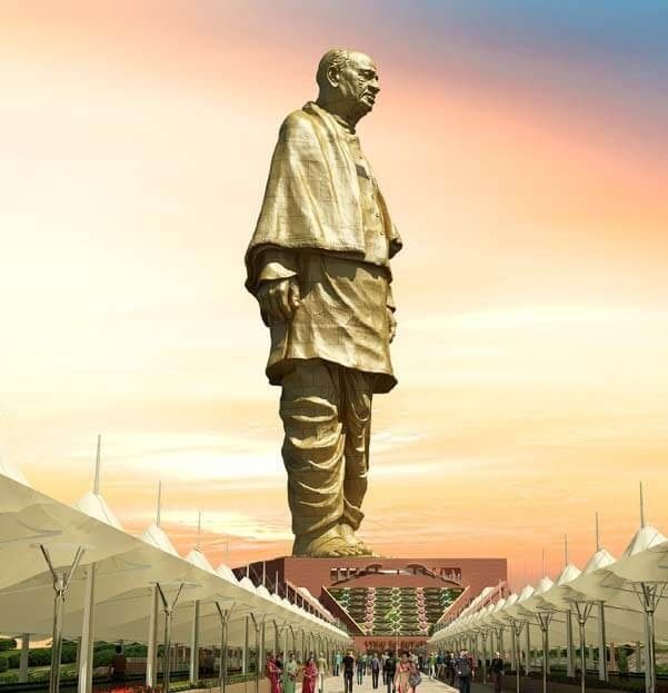 Unity Statue Sculpted by Ram V Sutar