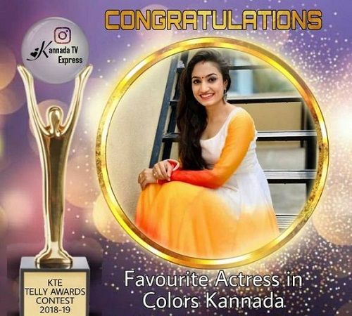 Vaishnavi Gowda - Most Popular Actress in Kannada Colors 2019
