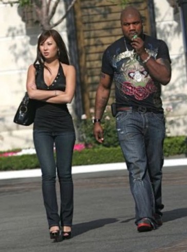 Rampage Jackson and his ex-wife Yuki Jackson