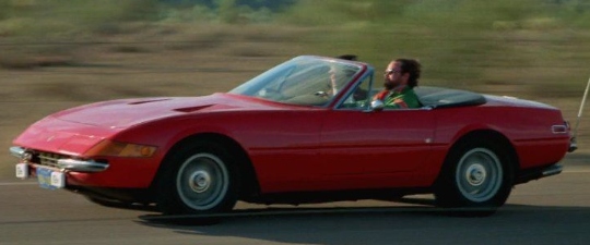 Chris Christopherson driving his car