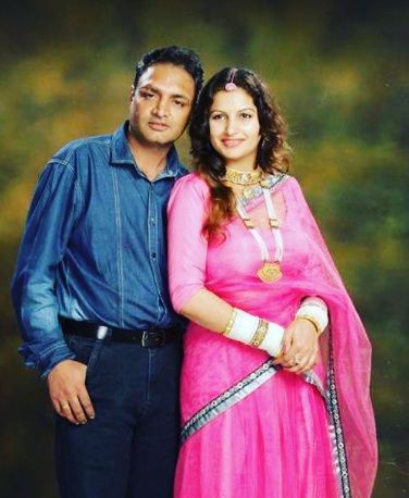 Sonali Phogat and her husband