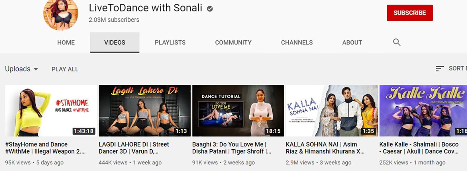 Sonali Bhadauria - YouTube Channel