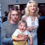 Kurt Cobain's wife and daughter