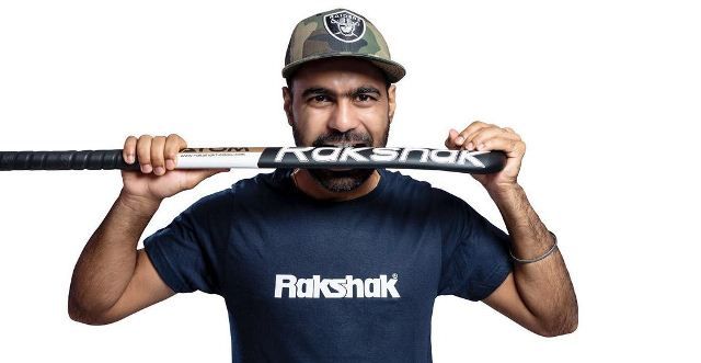 Simranjeet Singh promotes Rakshak Hockey brand