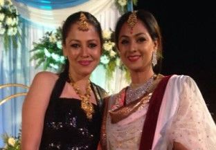 Simran and her sister Jyoti