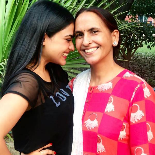 Simi Chahal and her mother